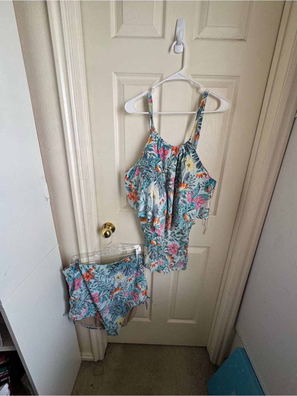 Cacique Tankini Two Piece Swimsuit